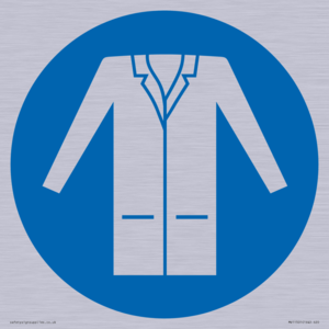 Custom Mandatory: Wear a lab coat